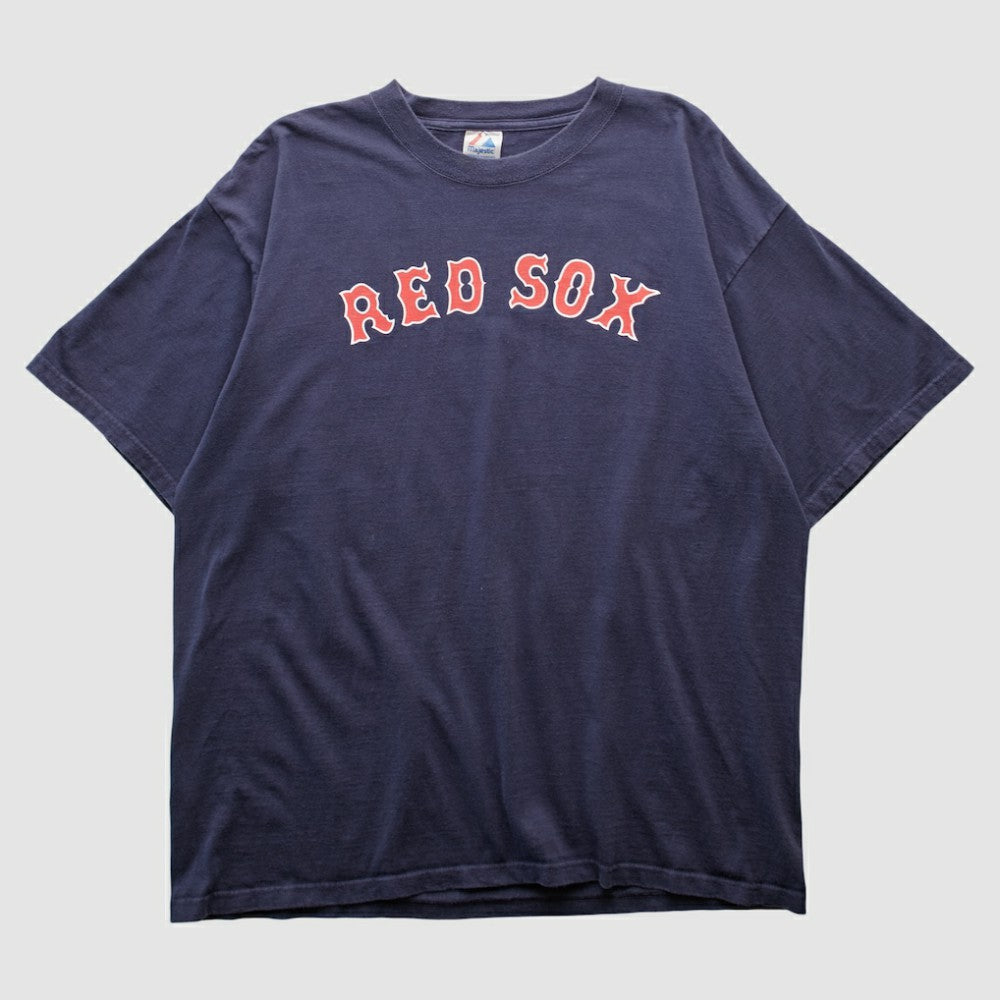 Boston Red Sox Majestic 2000s T-shirt - Navy - 2XVintage - Fanatics Sale