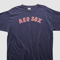 Boston Red Sox Majestic 2000s T-shirt - Navy - 2XVintage - Fanatics Sale
