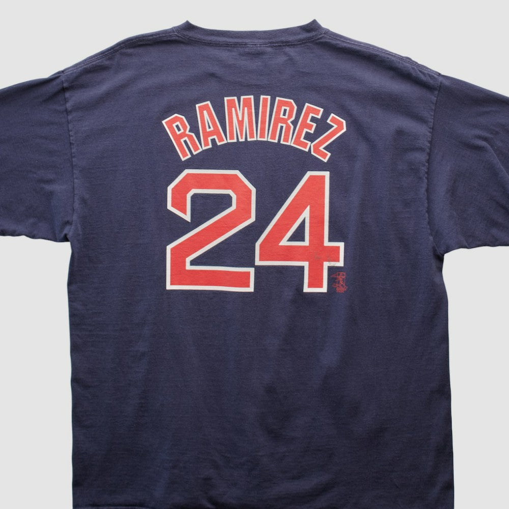 Boston Red Sox Majestic 2000s T-shirt - Navy - 2XVintage - Fanatics Sale