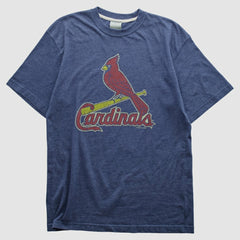 St. Louis Cardinals Genuine merchandise 2010s T-shirt - Navy - Vintage - Fanatics Discount