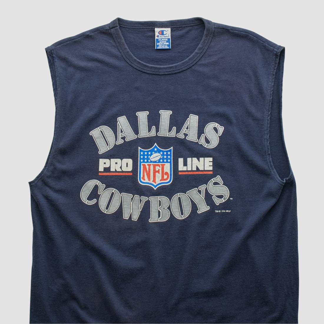 Fanatics Dallas Cowboys Champion 90s Tank Navy Vintage