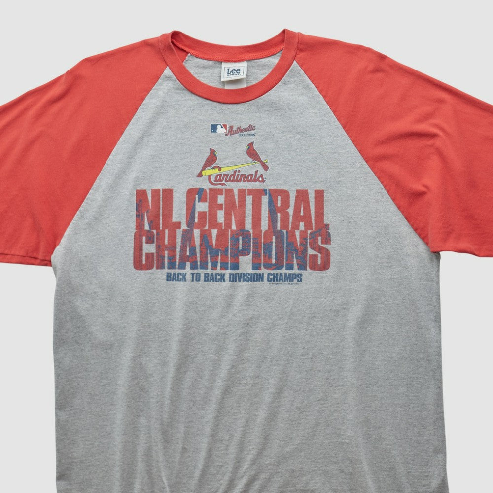 St. Louis Cardinals Lee Apparel 2000s T-shirt - Heather Gray - XVintage - Fanatics Discount
