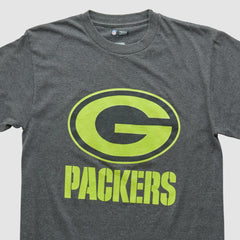 Fanatics Green Bay Packers NFL 2010s T-shirt Dark Heather Gray Vintage