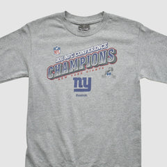 Fanatics New York Giants Reebok 2011 Pullover Sweatshirt Heather Gray Vintage