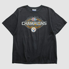 Fanatics Pittsburgh Steelers Reebok 2006 T-shirt Black Vintage