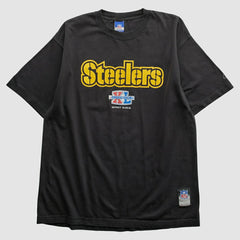 Fanatics Pittsburgh Steelers Reebok 2000s T-shirt Black Vintage