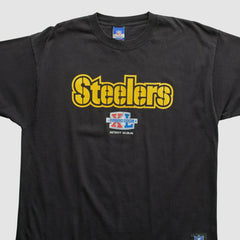 Fanatics Pittsburgh Steelers Reebok 2000s T-shirt Black Vintage