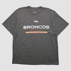 Fanatics Denver Broncos 2010s T-shirt Dark Heather Gray Vintage
