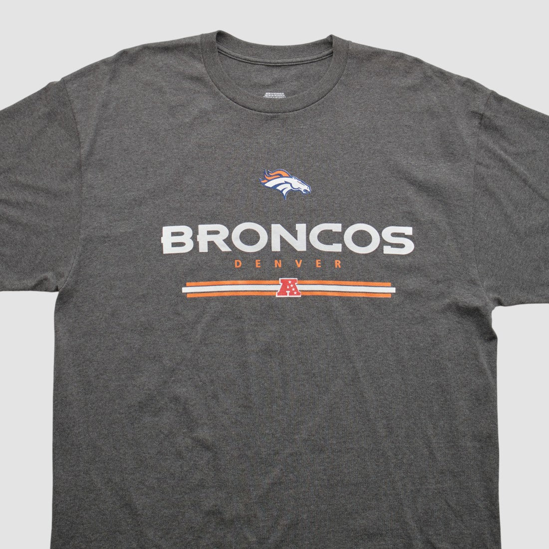 Fanatics Denver Broncos 2010s T-shirt Dark Heather Gray Vintage