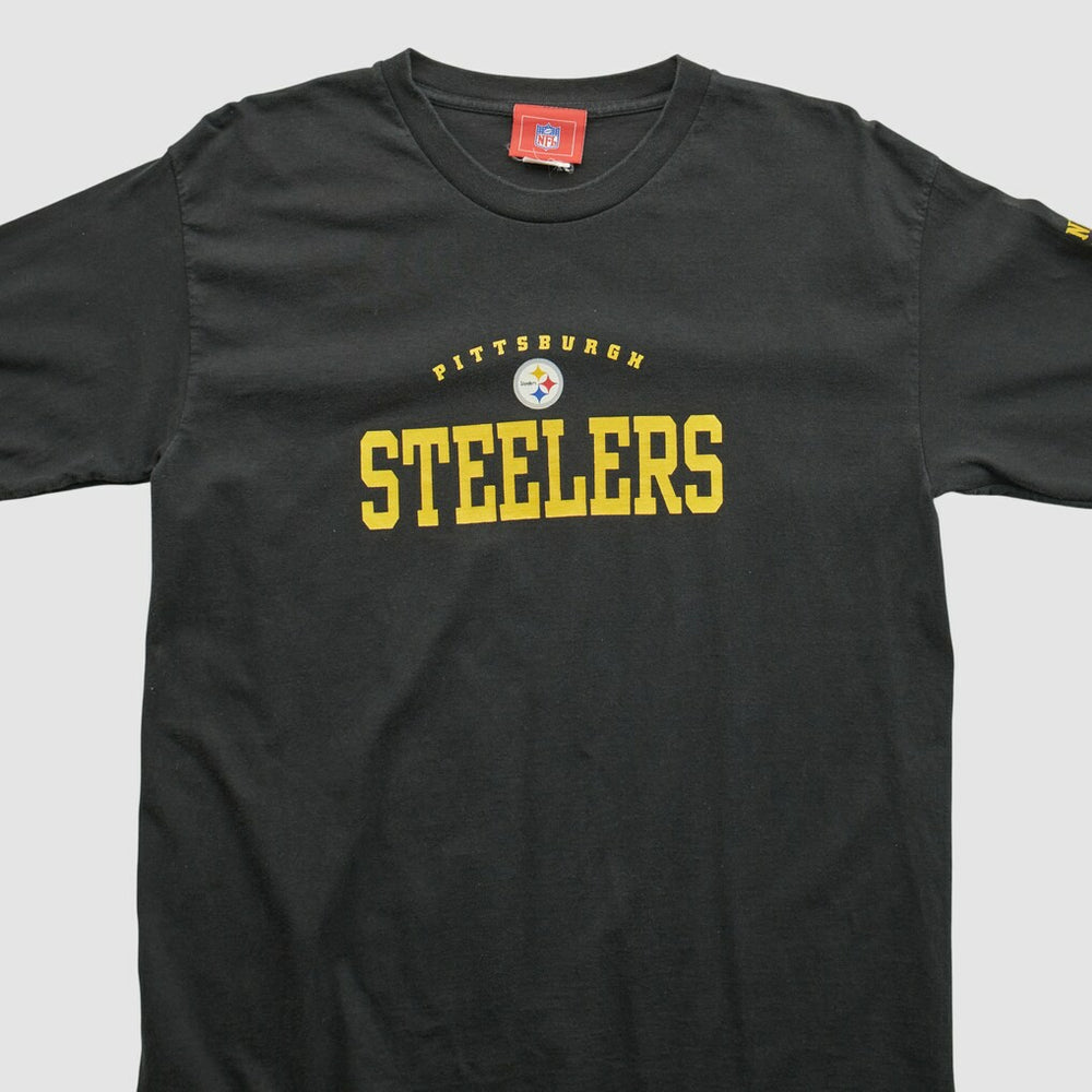 Fanatics Pittsburgh Steelers NFL 2000s Long Sleeve T-shirt Black Vintage