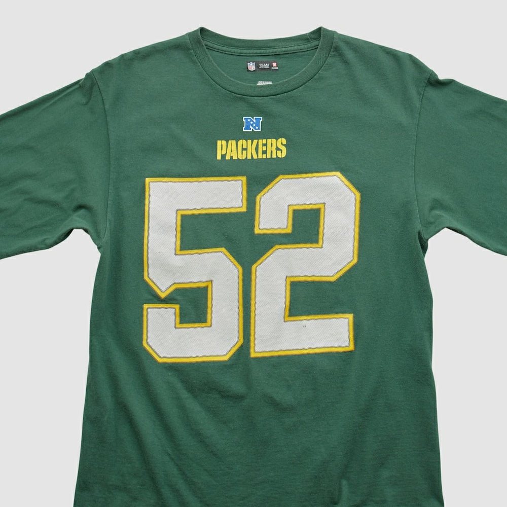 Fanatics Green Bay Packers NFL 2010s Long Sleeve T-shirt Green Vintage