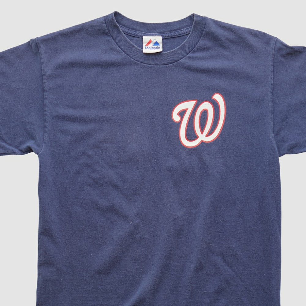 Washington Nationals Majestic 2010s T-shirt - Navy - XVintage - Fanatics Discount