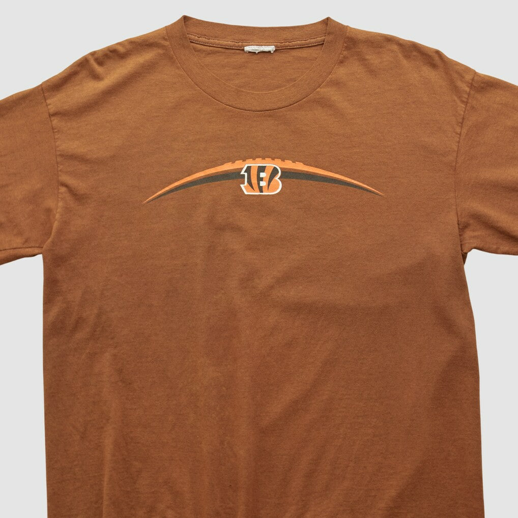 Fanatics Cincinnati Bengals 2000s Long Sleeve T-shirt Brown Vintage