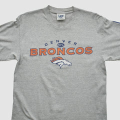 Fanatics Denver Broncos Lee Apparel 2000s Long Sleeve T-shirt Heather Gray Vintage