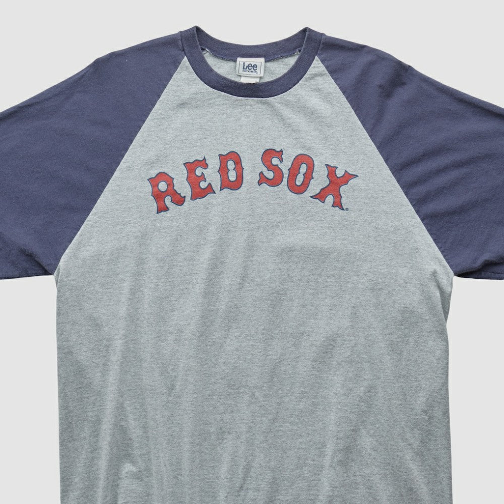Boston Red Sox Lee Apparel 2000s T-shirt - Heather Gray - XVintage - Fanatics Discount