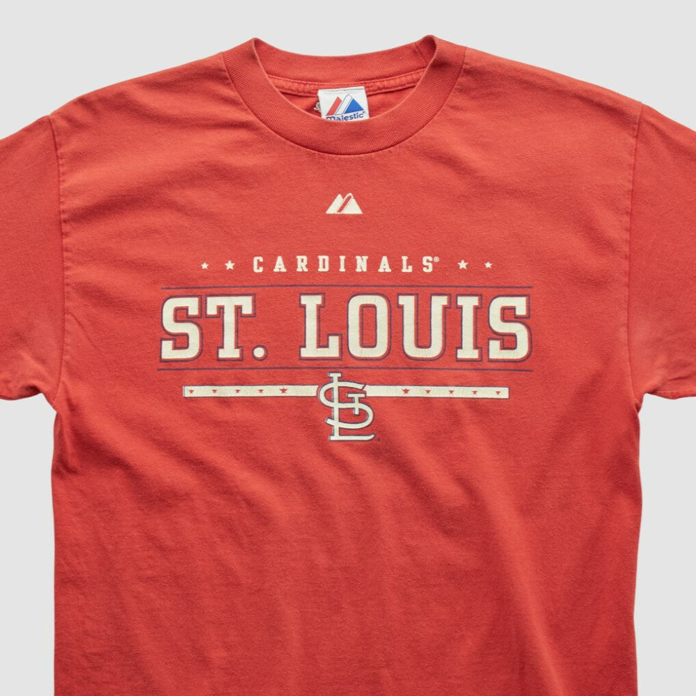 St. Louis Cardinals Majestic 2000s T-shirt - Red - Vintage - Fanatics on Sale