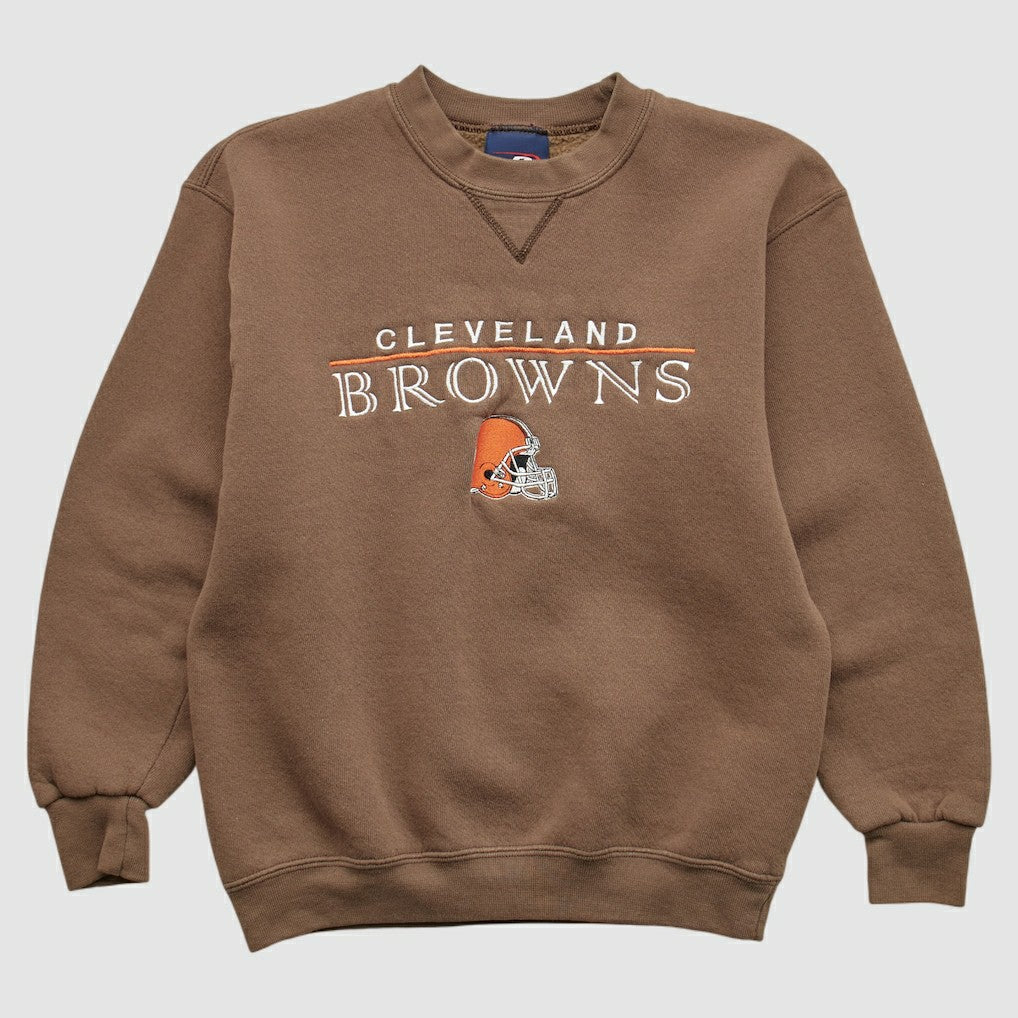 Fanatics Cleveland Browns Pro Player 2000s Pullover Sweatshirt Brown Vintage