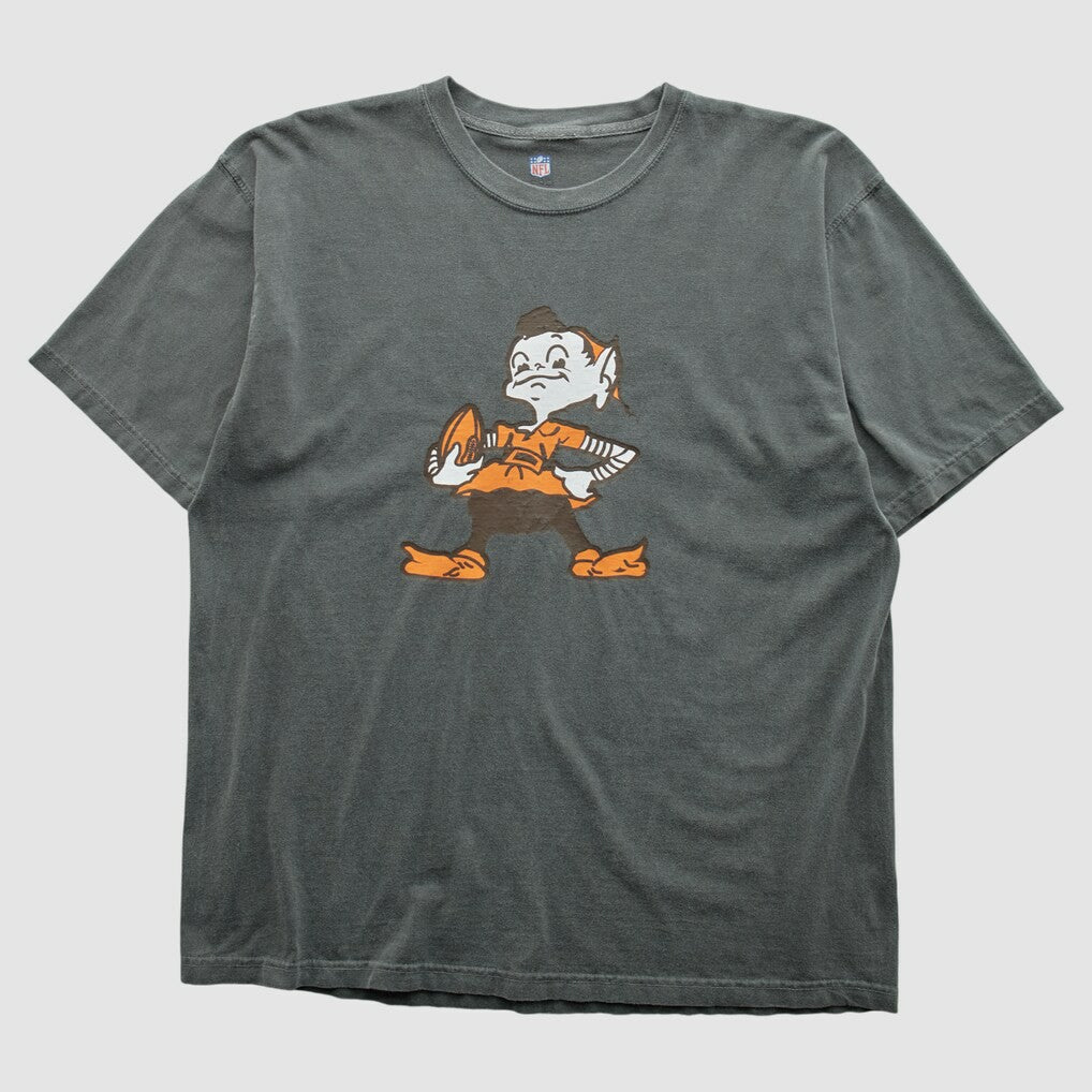 Fanatics Cleveland Browns NFL Pro Line 2010s T-shirt Charcoal Vintage