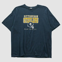 Fanatics Pittsburgh Steelers Team Edition Apparel 2000s T-shirt Navy Vintage