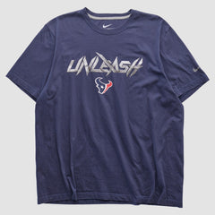 Fanatics Houston Texans 2010s T-shirt Navy Vintage