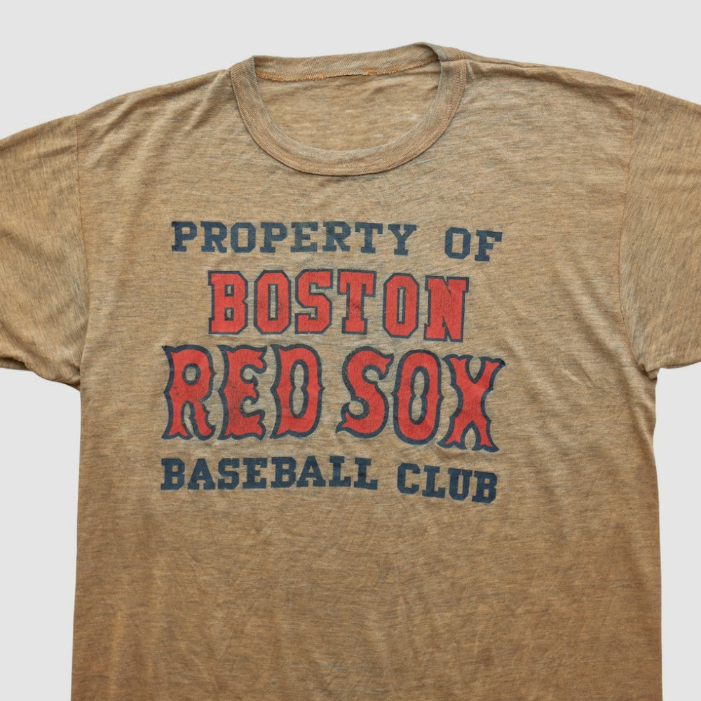 Boston Red Sox 80s T-shirt - Tan - Vintage - Fanatics Sale