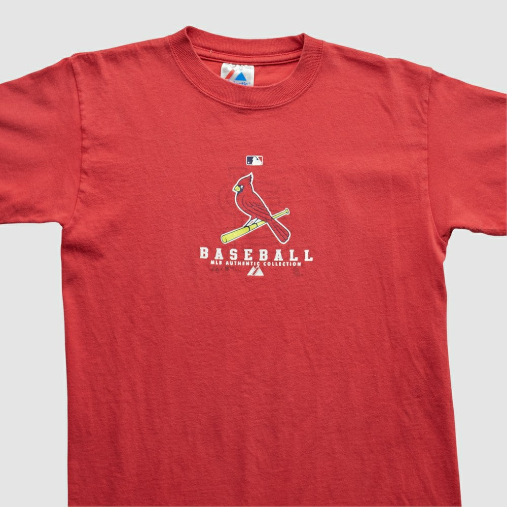 St. Louis Cardinals Majestic 2008 T-shirt - Red - Vintage - Fanatics Sale