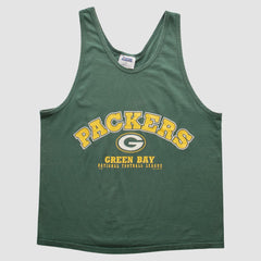 Fanatics Green Bay Packers CSA 90s Tank Green Vintage