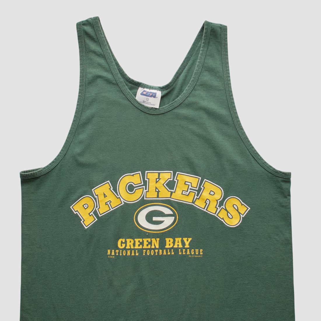 Fanatics Green Bay Packers CSA 90s Tank Green Vintage