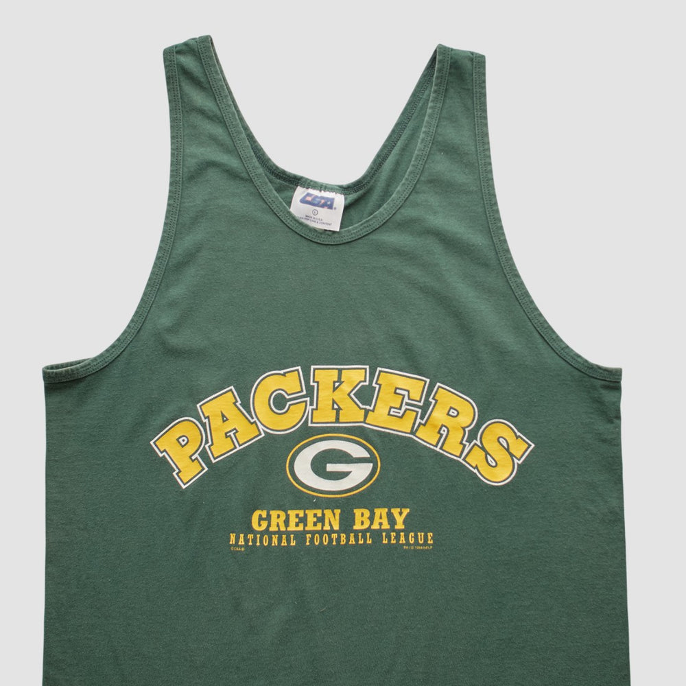 Fanatics Green Bay Packers CSA 90s Tank Green Vintage