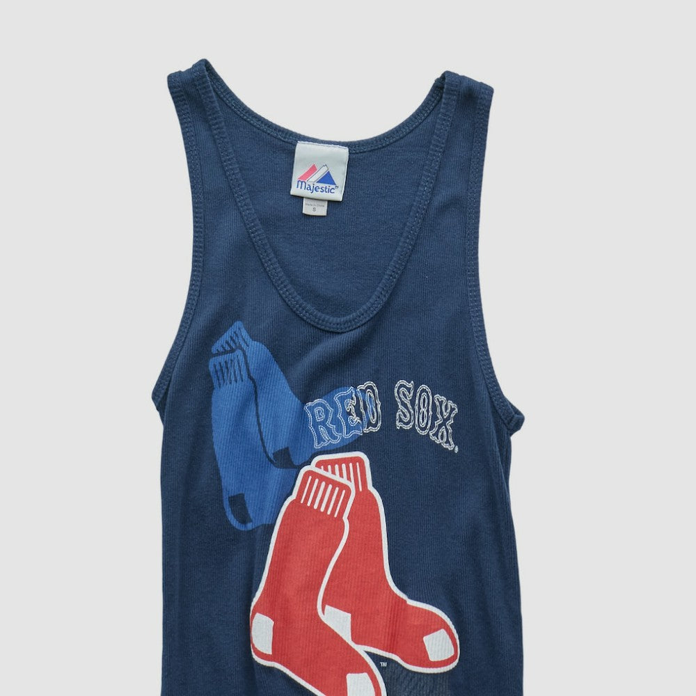 Boston Red Sox Majestic 2010s Tank - Navy - XVintage - Fanatics Lifestyle