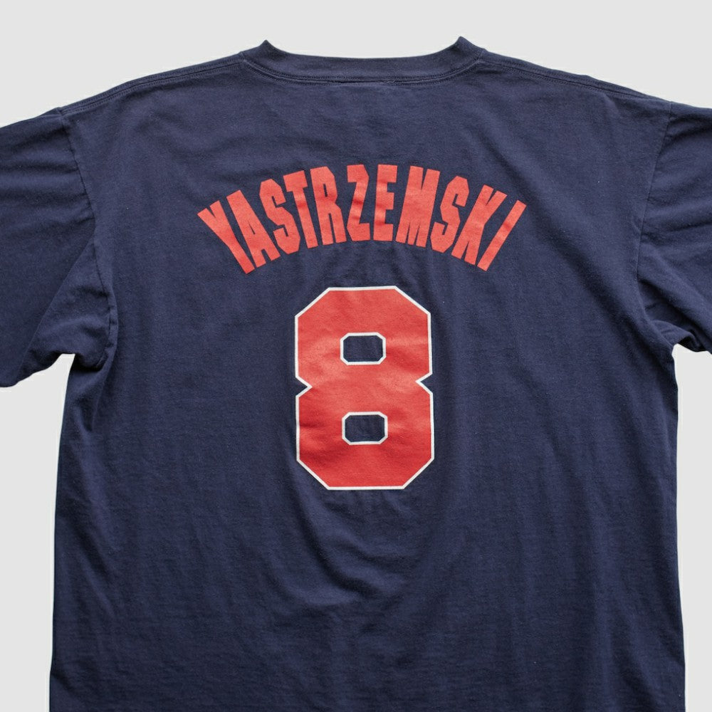 Boston Red Sox Majestic 2000s T-shirt - Navy - Vintage - Fanatics Discount
