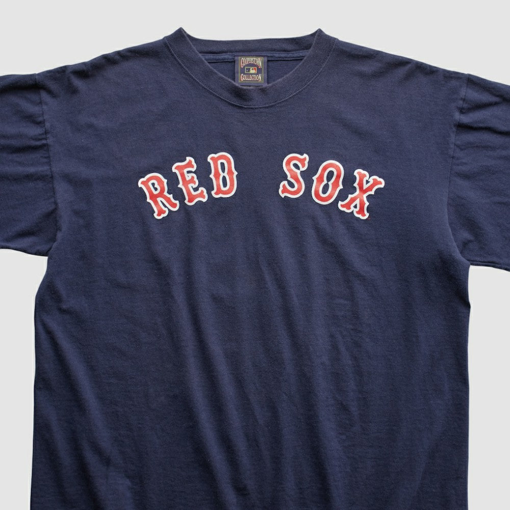 Boston Red Sox Majestic 2000s T-shirt - Navy - Vintage - Fanatics Discount