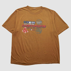 Boston Red Sox 2004 T-shirt - Brown - 2XVintage - Fanatics Online