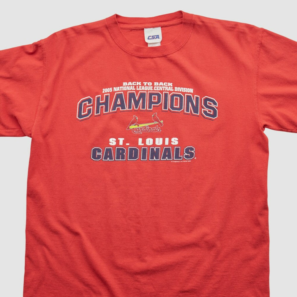 St. Louis Cardinals CSA 2005 T-shirt - Red - Vintage - Fanatics Discount