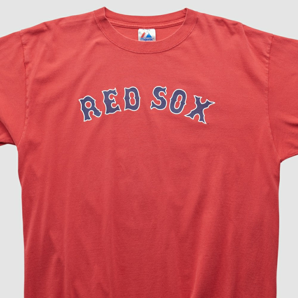 Boston Red Sox Majestic 2000s T-shirt - Red - Vintage - Fanatics Sale