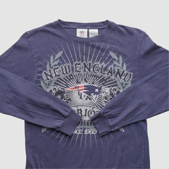 Fanatics New England Patriots NFL Pro Line 2010s Long Sleeve T-shirt Navy Vintage