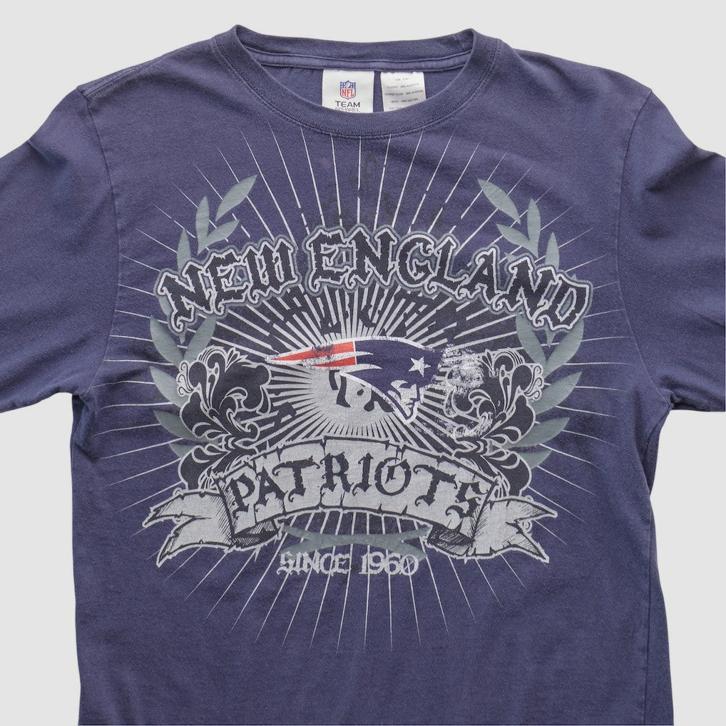 Fanatics New England Patriots NFL Pro Line 2010s Long Sleeve T-shirt Navy Vintage