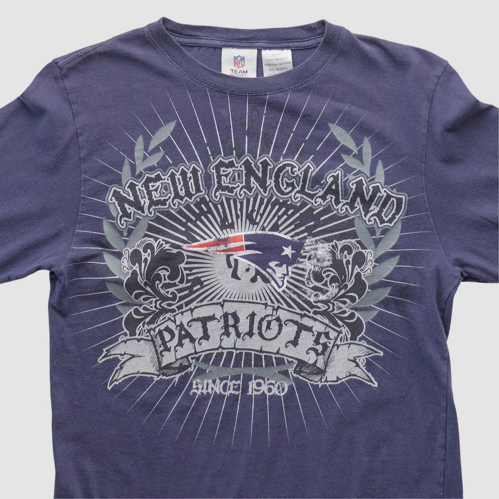 Fanatics New England Patriots NFL Pro Line 2010s Long Sleeve T-shirt Navy Vintage