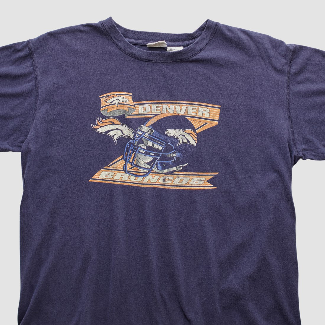 Fanatics Denver Broncos Pro Edge 2000s T-shirt Navy Vintage
