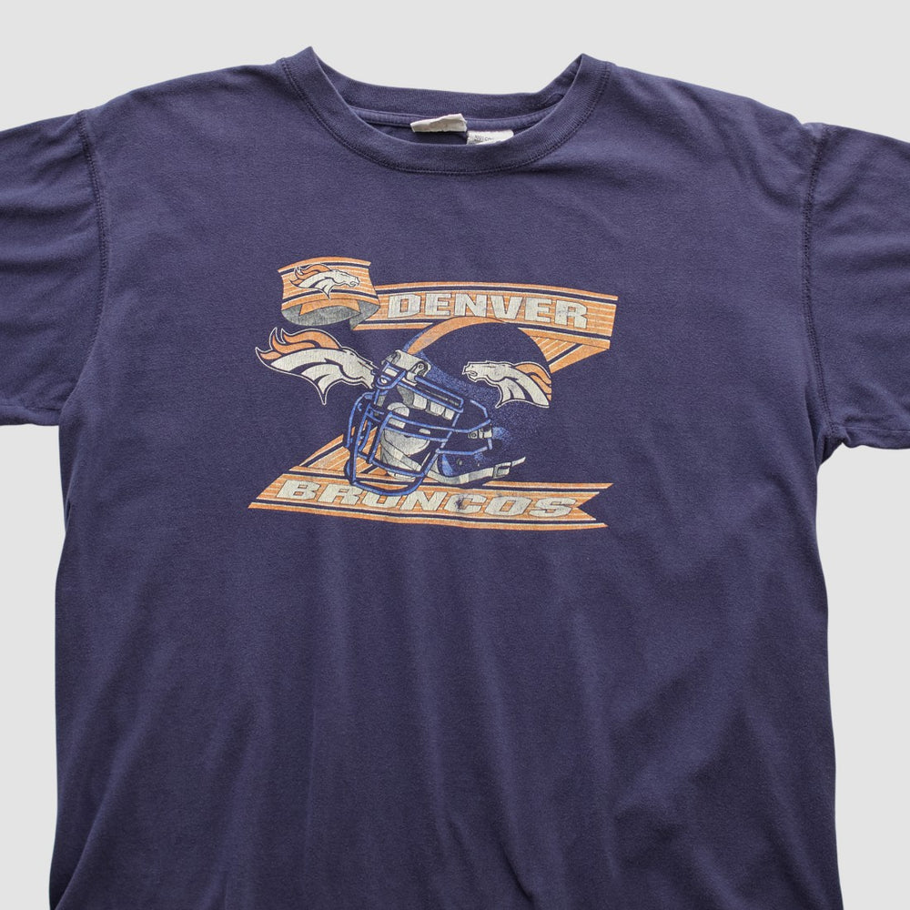 Fanatics Denver Broncos Pro Edge 2000s T-shirt Navy Vintage