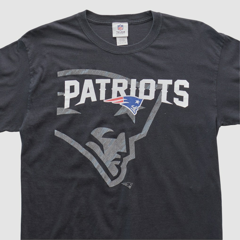 Fanatics New England Patriots NFL 2010s Long Sleeve T-shirt Black Vintage