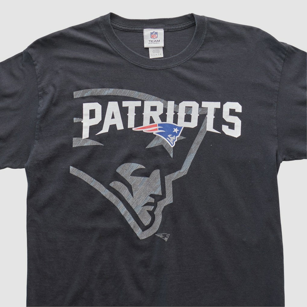 Fanatics New England Patriots NFL 2010s Long Sleeve T-shirt Black Vintage