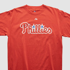Philadelphia Phillies Majestic 2010s T-shirt - Red - Vintage - Fanatics Sale