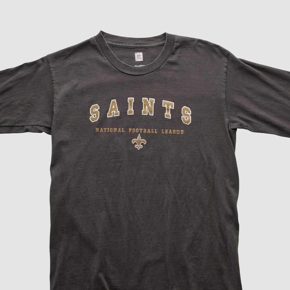 Fanatics New Orleans Saints NFL 2000s Long Sleeve T-shirt Charcoal Vintage