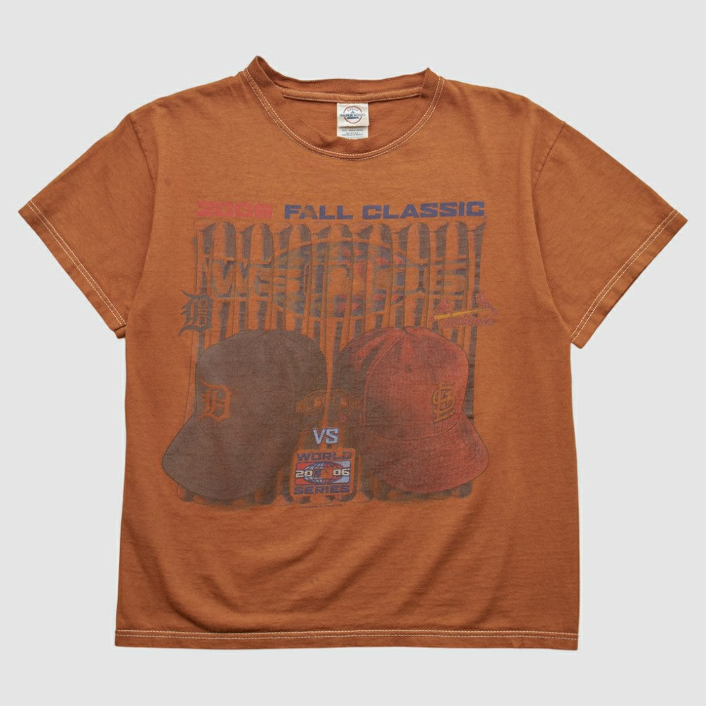 MLB World Series Delta Magnum Weight 2006 T-shirt - Orange - Vintage - Fanatics Sale