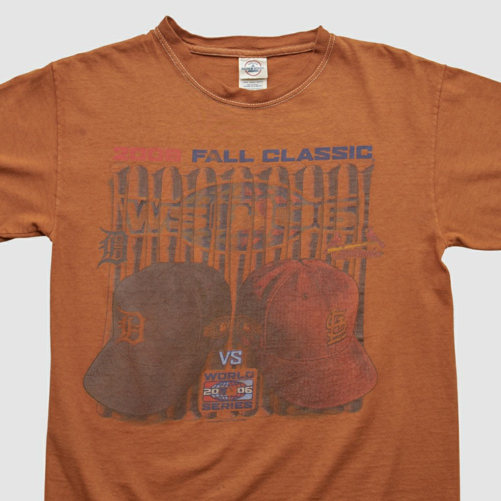 MLB World Series Delta Magnum Weight 2006 T-shirt - Orange - Vintage - Fanatics Sale
