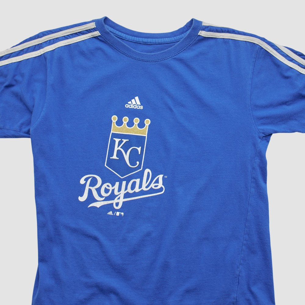Kansas City Royals Adidas 2000s T-shirt - Blue - XVintage - Fanatics on Sale
