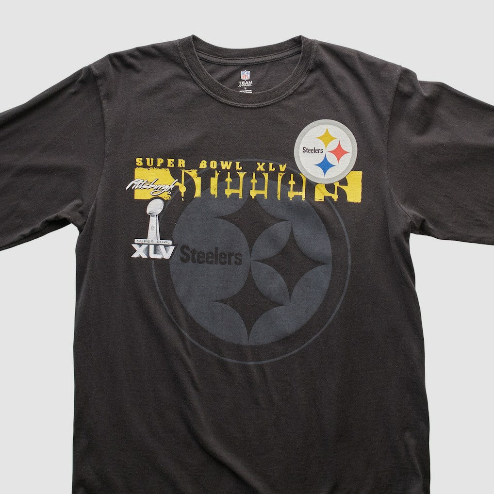 Fanatics Pittsburgh Steelers NFL 2011 Long Sleeve T-shirt Black Vintage