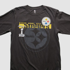 Fanatics Pittsburgh Steelers NFL 2011 Long Sleeve T-shirt Black Vintage