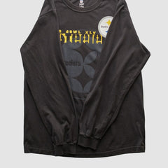 Fanatics Pittsburgh Steelers NFL 2011 Long Sleeve T-shirt Black Vintage